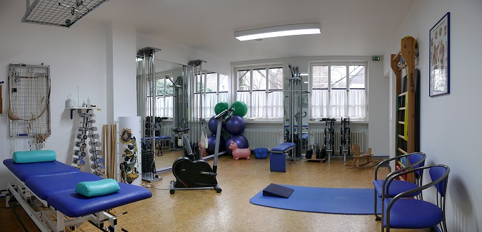 Trainingsraum der Praxis